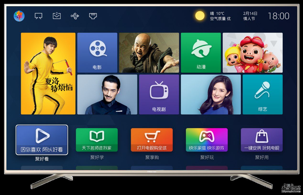 70英寸智能电视首选 海信ULED超画质电视MU7000系列推荐 智能公会