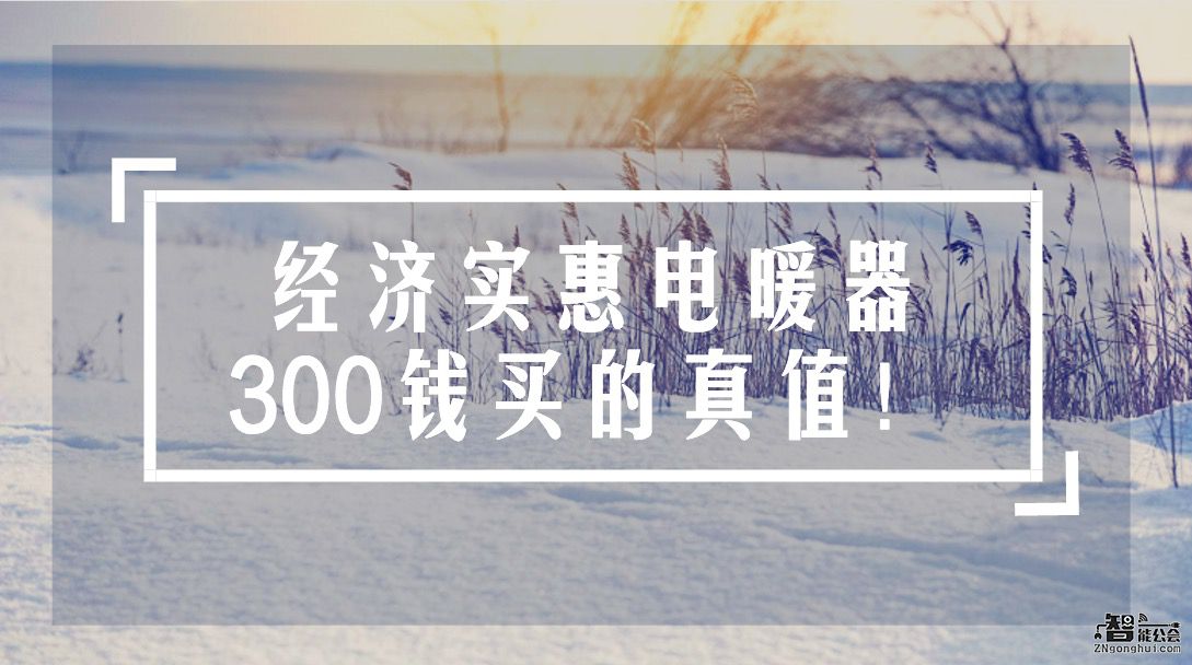 经济实惠电暖器 三百块钱买的真值！ 智能公会