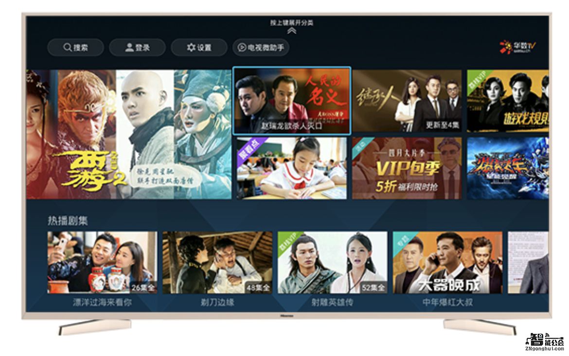 海信电视“剧王”刷新：《人民的名义》收视超《三生三世》 智能公会