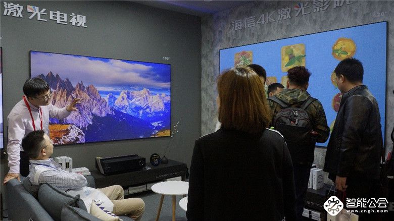 InfoComm China 2018盛大开展 海信4k激光电视吸粉无数 智能公会