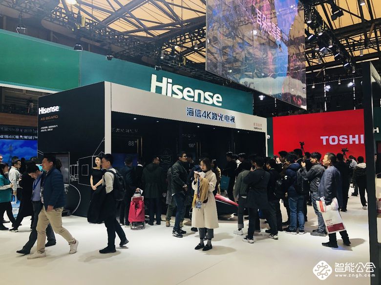 海信激光电视全阵容亮相AWE，观众惊呼过瘾！ 智能公会