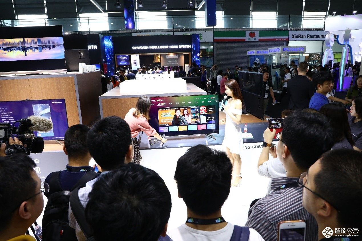 带摄像头的电视来了！海信社交电视S7惊艳亮相CESA 智能公会