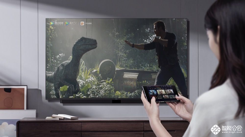65寸华为智慧屏深度体验 TA背后竟然藏着一个全新智慧入口 智能公会