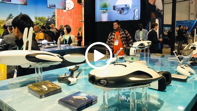 PowerVision臻迪科技携新品“小巨蛋”亮相CES2020引关注 智能公会