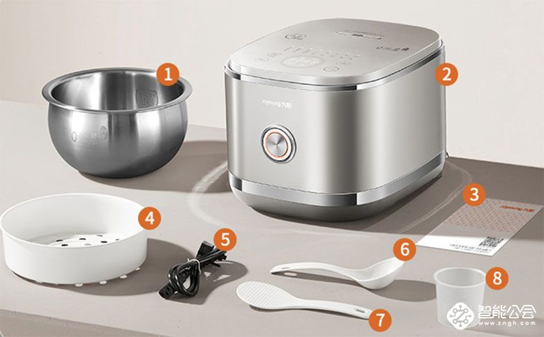 九阳电饭煲40N1不锈钢内胆无涂层更健康 智能公会