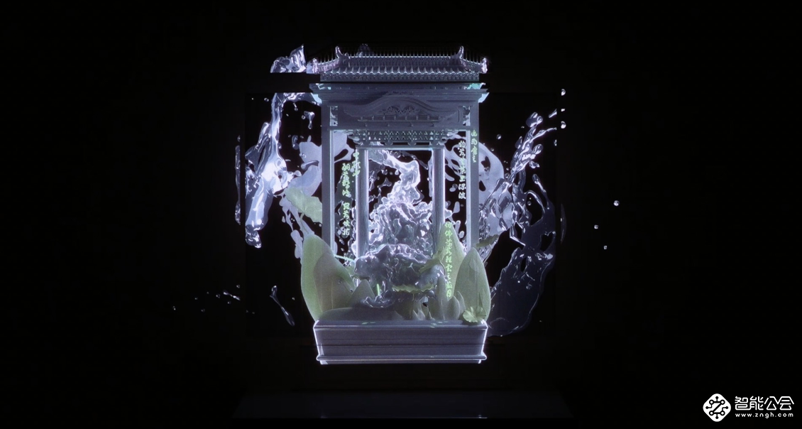  Vidda×广州美院，激光投影再现传统造像文化 智能公会