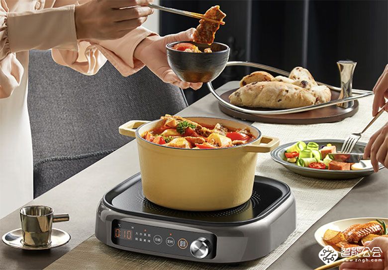 九阳分体式电煮鸳鸯锅 G855，畅享热辣火锅季！ 智能公会