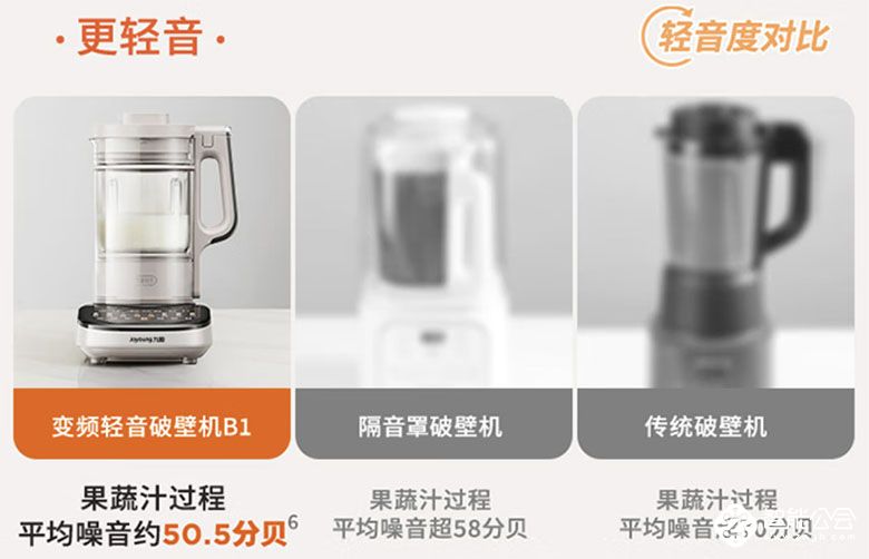 九阳变频轻音破壁机B1开启健康生活新体验 智能公会