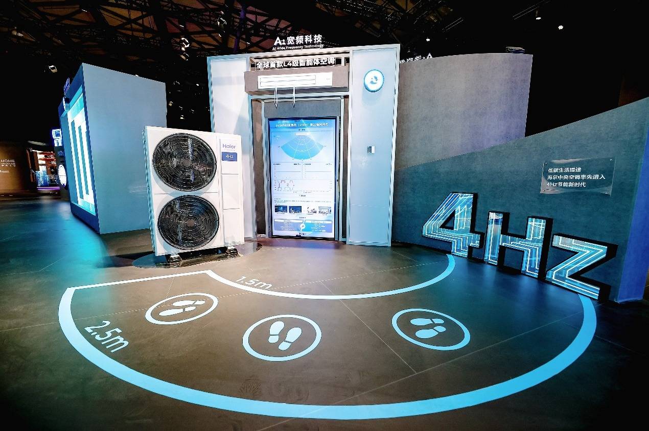 海尔发布行业首款最高级L4级智能体空调：空调风因人而异  智能公会